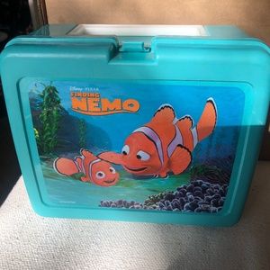 Vintage Pixar Disney Finding Nemo Thermos Lunch Box